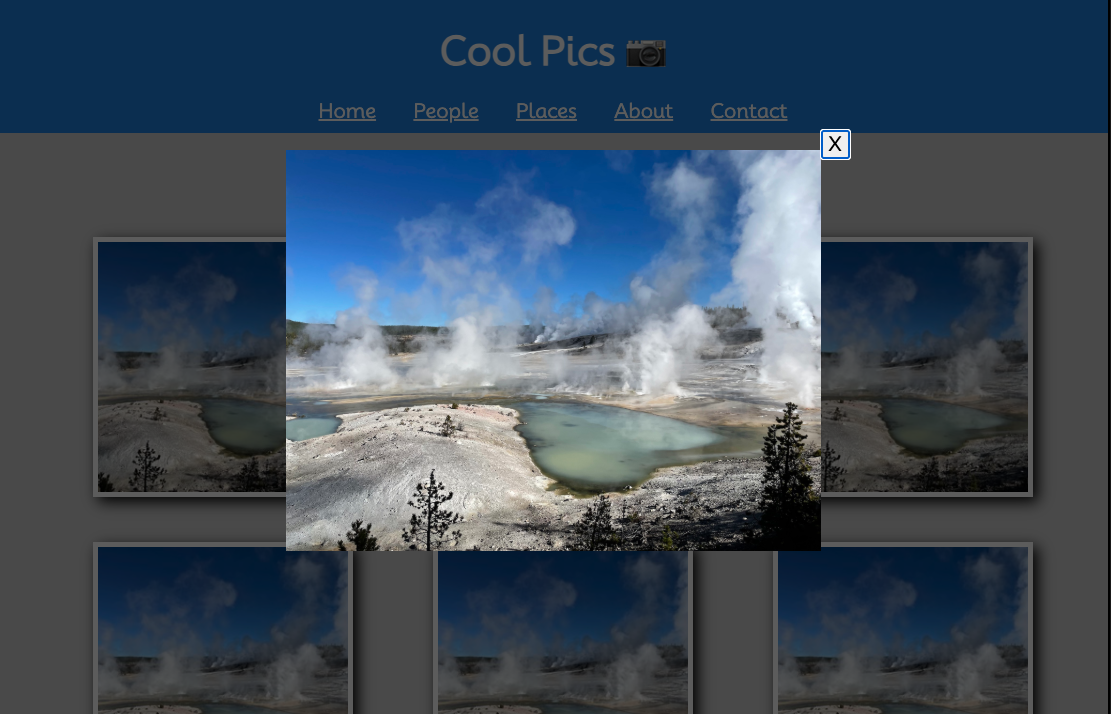 Cool Pics large modal example